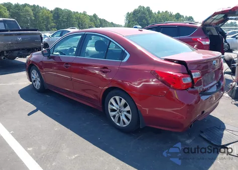 2015 Subaru Legacy 2.5I Premium z USA, uszkodzony, nr VIN 4S3BNAC66F3070593